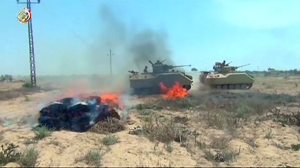 Επιχείρηση του αιγυπτιακού στρατού κατά των τζιχαντιστών Επιχείρηση του αιγυπτιακού στρατού κατά των τζιχαντιστών