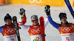 Podium der Kombination