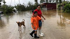 Ciclone causa destruição no Tonga