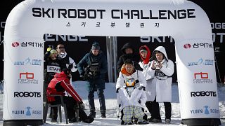 Ρομπότ σκιέρ κάνουν τους δικούς τους Ολυμπιακούς αγώνες