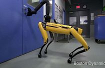 A Boston Dynamics robot can now open doors