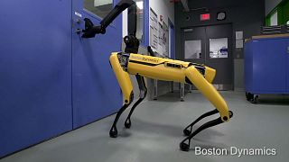 A Boston Dynamics robot can now open doors