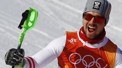 Primeiro ouro para Marcel Hirscher nos Jogos de Inverno