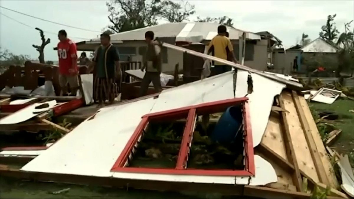 Ciclone Gita semea o caos no arquipélago de Tonga