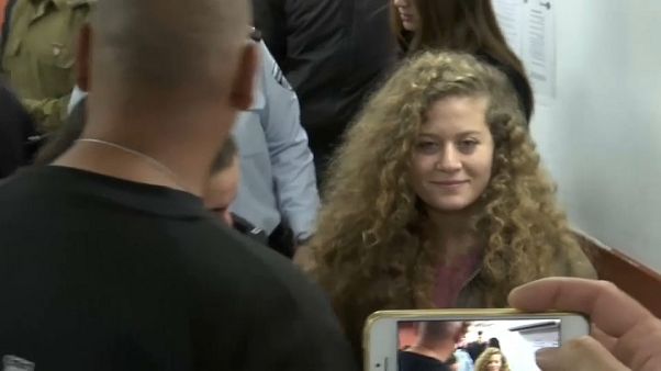 Comienza el juicio militar contra la menor palestina Ahed Tamimi Comienza el juicio militar contra la menor palestina Ahed Tamimi