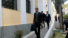 Στην Ευελπίδων ο πρώην πρόεδρος της Novartis Κ. Φρουζής 