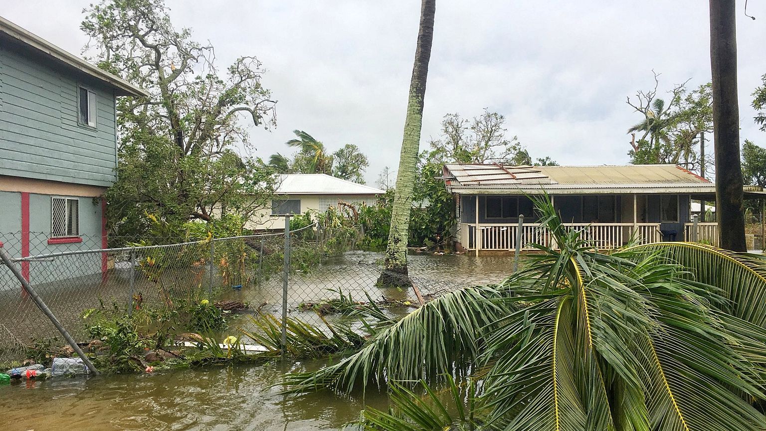 Tonga : pas de victime mais de gros dégâts