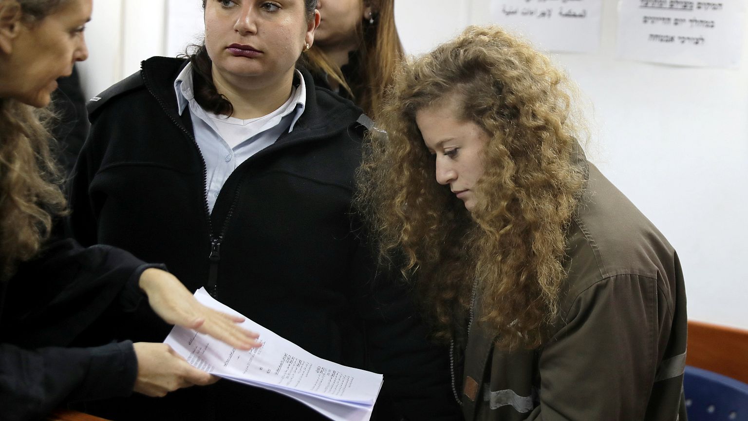 Huis clos pour le procès d'Ahed Tamimi