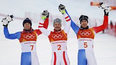 Marcel Hirscher et la patrouille de France
