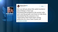 Звезды покидают Oxfam 