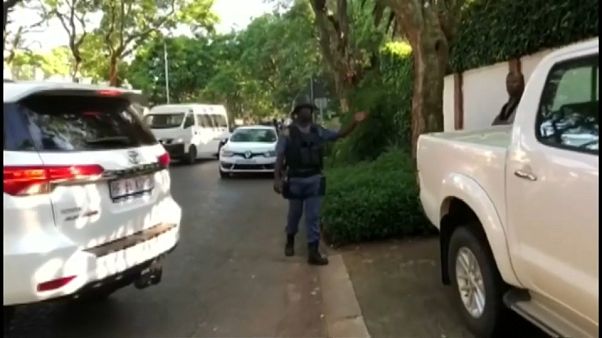 Police raid home of Gupta family in Johannesburg Police raid home of Gupta family in Johannesburg