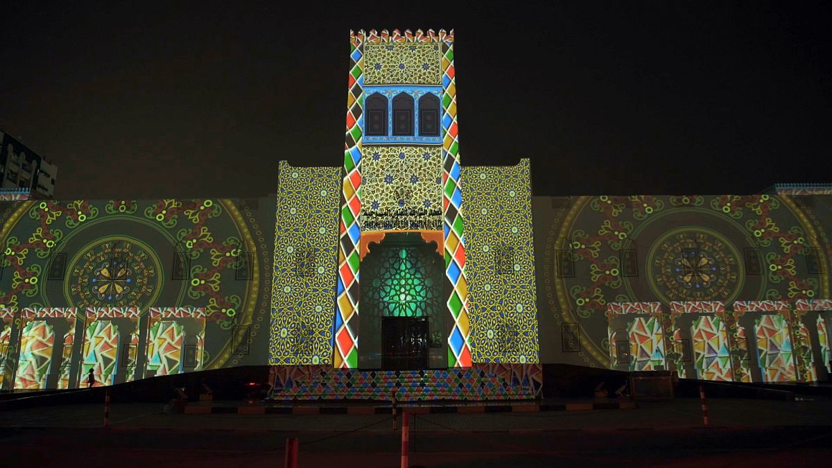 Sharjah Light Festival in photos