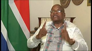 El presidente sudafricano, Jacob Zuma, se resiste a dimitir