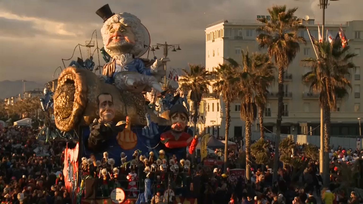 I carri del carnevale di Viareggio