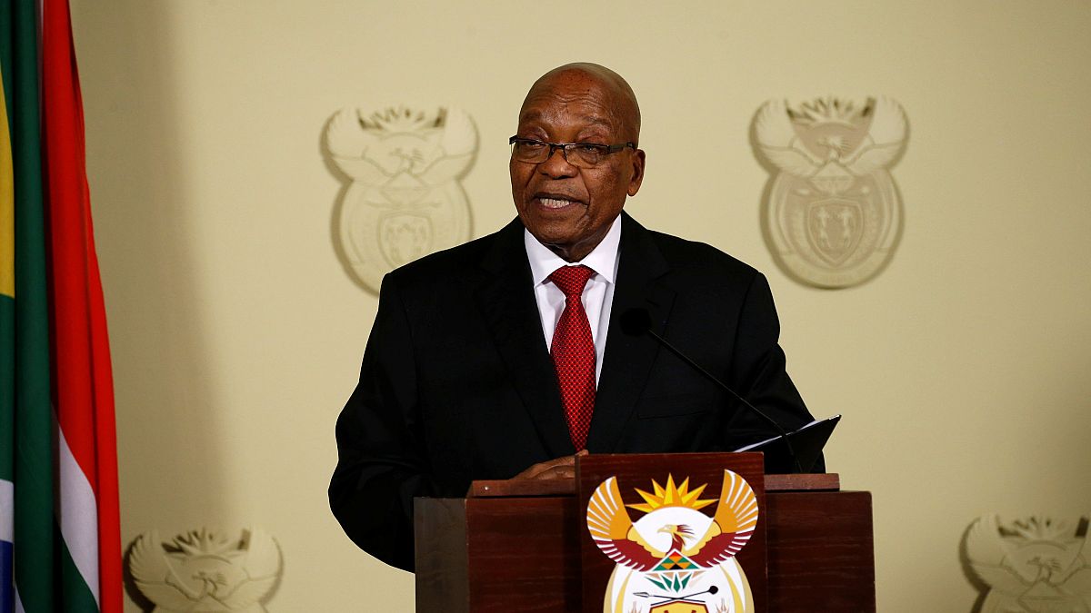 South African President Jacob Zuma resigns amid corruption claims
