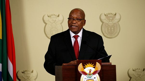 South African President Jacob Zuma resigns amid corruption claims South African President Jacob Zuma resigns amid corruption claims
