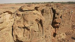 نقش‌برجسته شتر در اطراف جوف عربستان