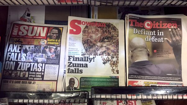 Südafrika: Reaktionen auf Zumas Rücktritt Südafrika: Reaktionen auf Zumas Rücktritt