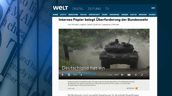 Lo scoop del "Die Welt" sulle forze armate tedesche a corto di mezzi Lo scoop del "Die Welt" sulle forze armate tedesche a corto di mezzi