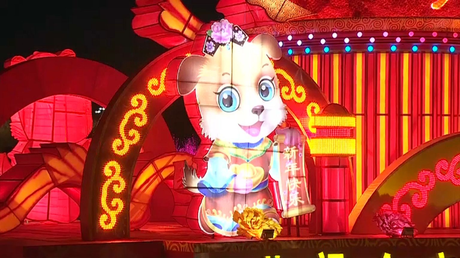 Lighting up the Chinese Lunar New Year 