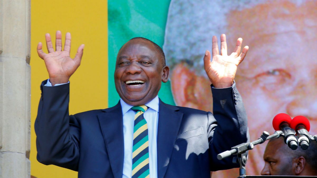 سیریل رامافوسا رئیس‌جمهور آفریقای جنوبی شد