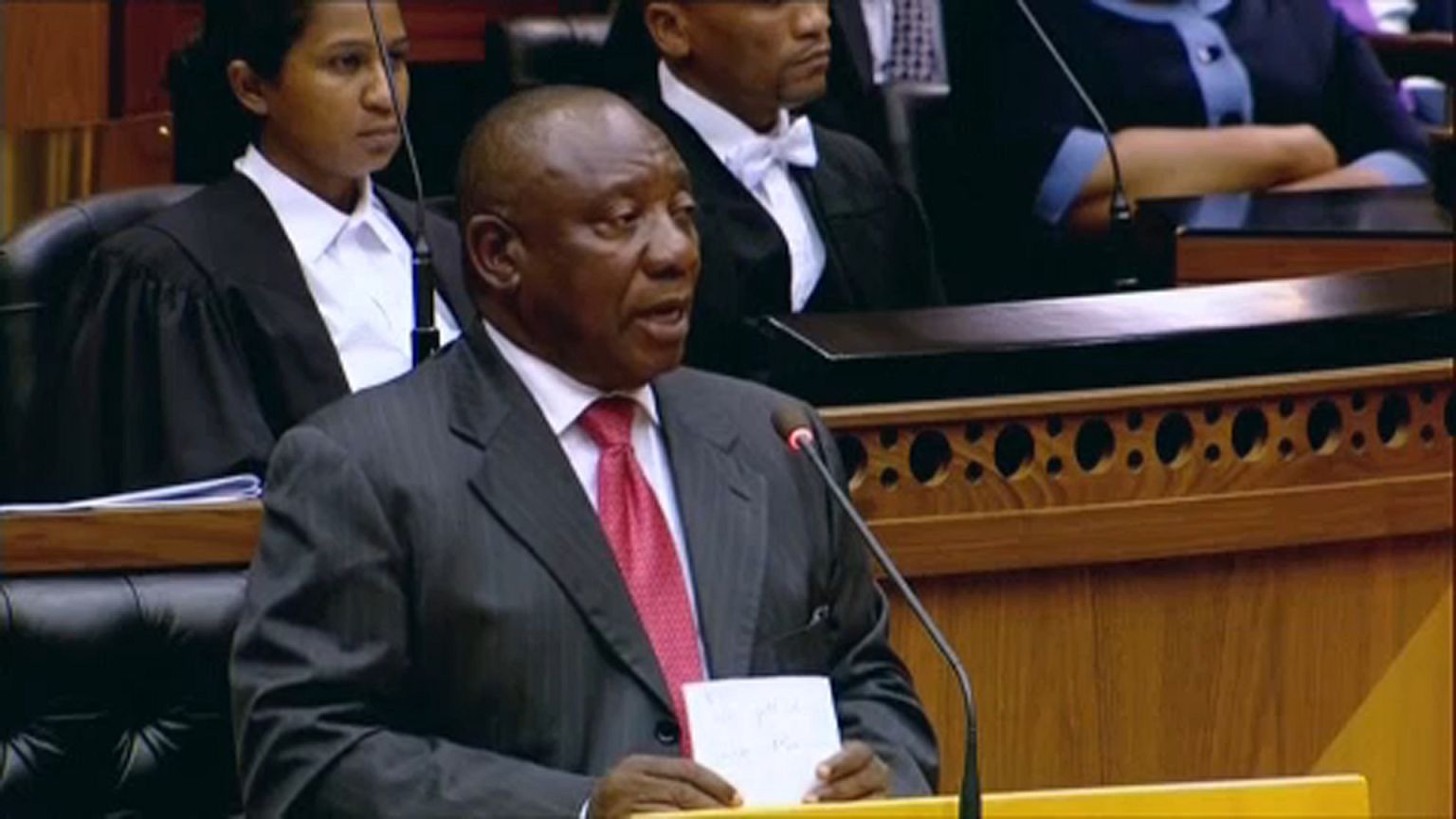 Dél-Afrika: Ramaphosa az új elnök