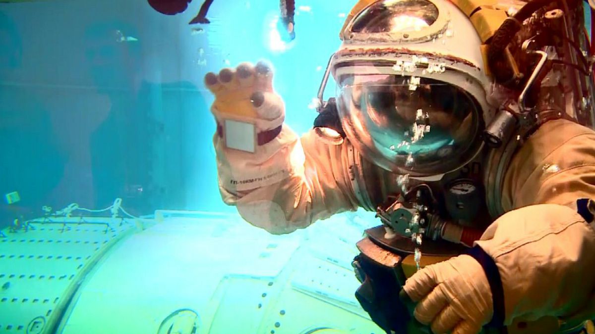 How do you learn to spacewalk?