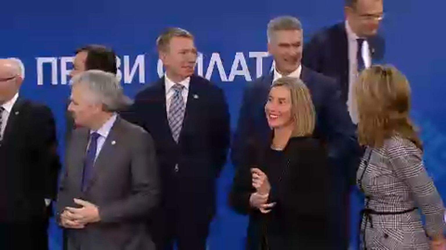 "Family photo" at EU informal FM meeting in Sofia, Bulgaria
