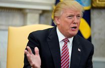 Trump im White House am 14. Februar 2018