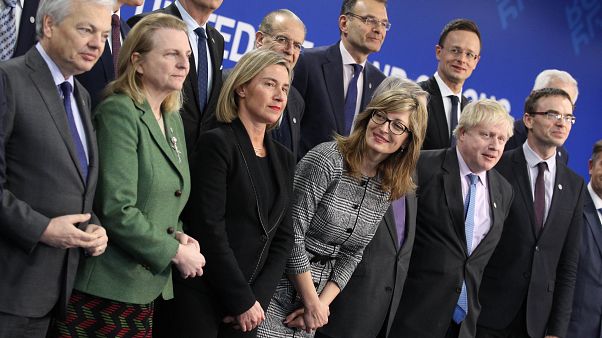Réunion des ministres des Affaires étrangères de l'UE Réunion des ministres des Affaires étrangères de l'UE