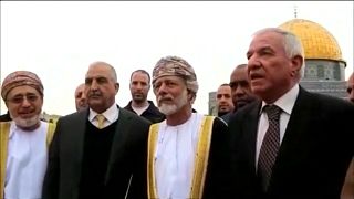 وزير الخارجية العُماني في زيارة تاريخية للمسجد الأقصى