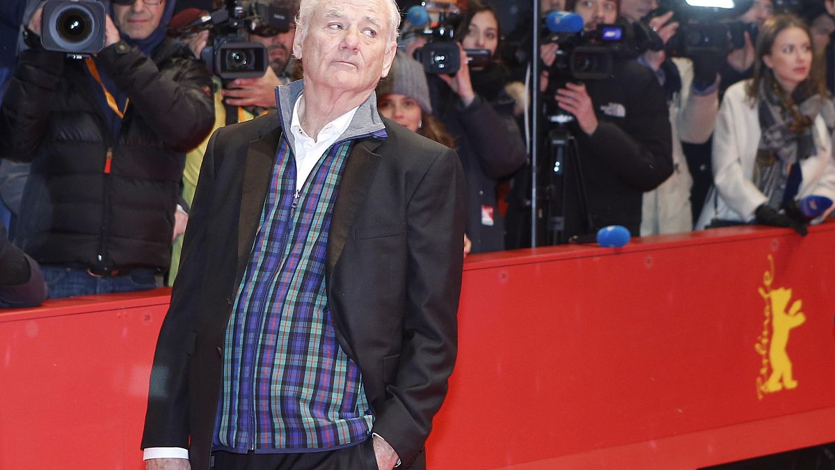 Bill Murray en la alfombra roja de la Berlinale