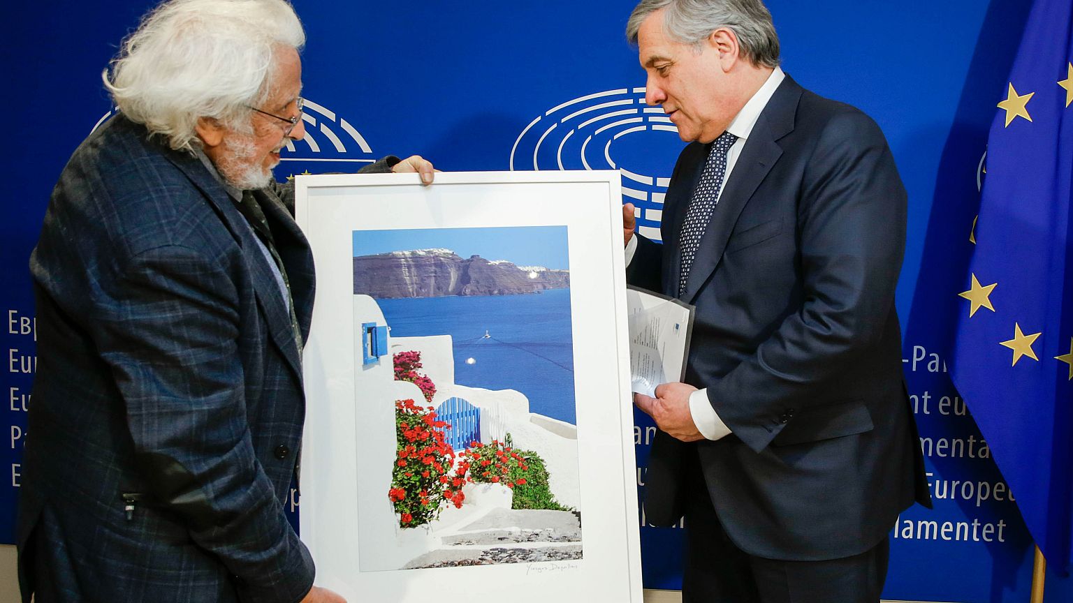 Το Φως του Αιγαίου στα χέρια του Αντόνιο Ταγιάνι
