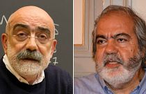 الصحفيان أحمد ألتان (يسار الصورة) وشقيقه محمد ألتان (يمين الصورة)