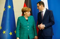 Merkel trifft Polens Regierungschef: Weiter Uneinigkeit über Gas-Pipeline