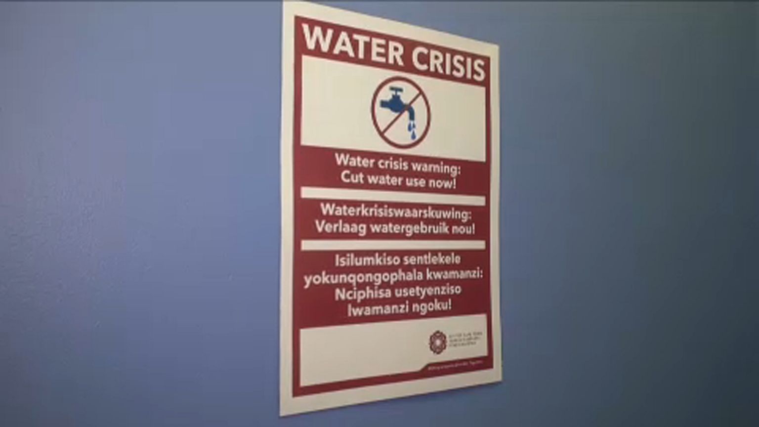 Már az iskolákban is korlátozzák a vízfogyasztást Fokvárosban
