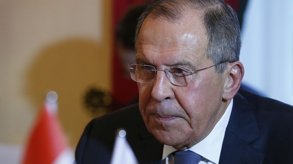 Szergej Lavrov orosz külügyminiszter Münchenben