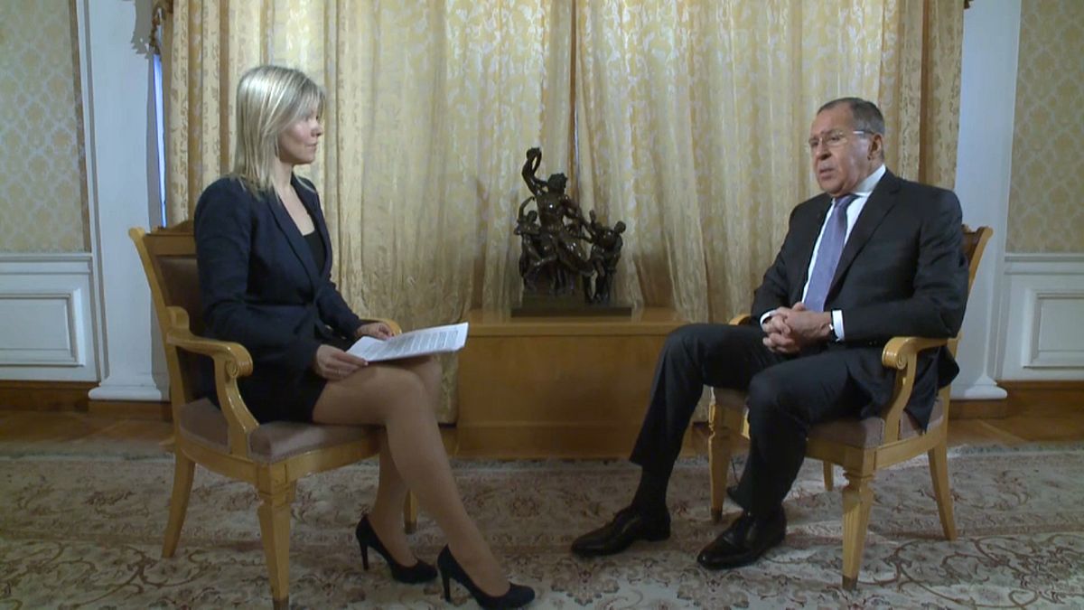 Sergej Lawrow im euronews-Gespräch: Scharfe Kritik an USA
