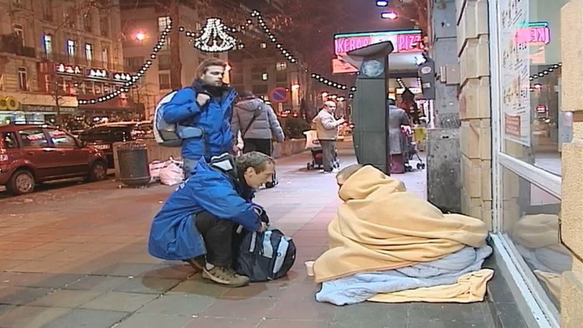 Obdachlosenzählung in Paris