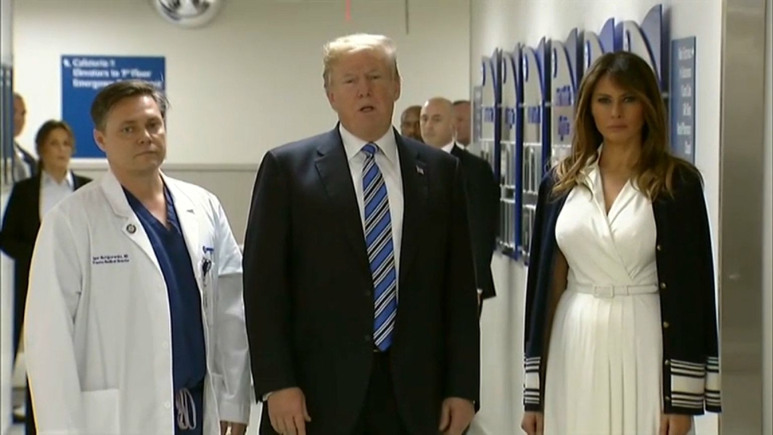 Trump'tan Florida'ya taziye ziyareti 