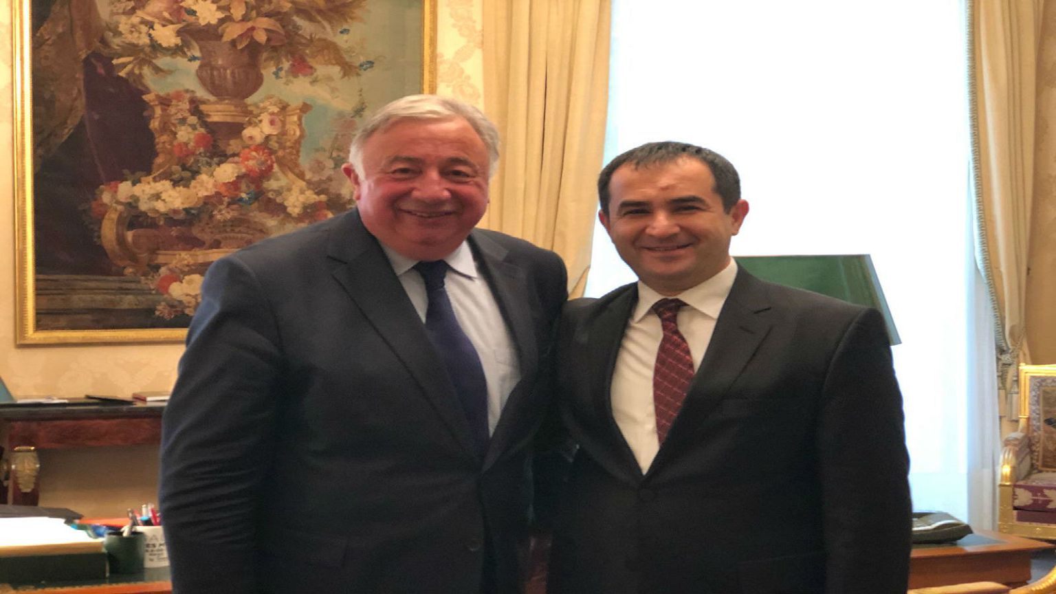 جيرارد لارشيه وأحمد أوغراس