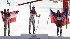 Ledecká, a heroína do Super-Gigante de esqui alpino