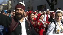 Zehn Jahre Kosovo: "An diesem Tag fühle ich mich sehr froh,  ja"