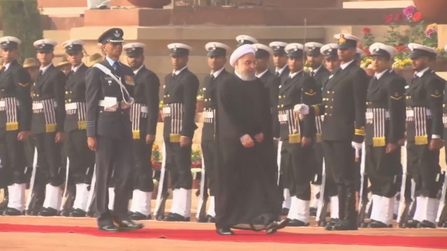 Rouhaní en la India