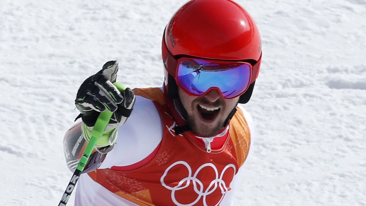 Pyeongchang 2018: Austria's Marcel Hirscher wins second gold with giant slalom triumph