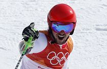 Pyeongchang 2018: Austria's Marcel Hirscher wins second gold with giant slalom triumph