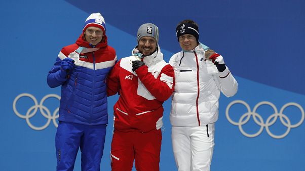 Hirscher en or, Pinturault en bronze Hirscher en or, Pinturault en bronze