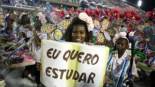 Ρίο ντε Τζανέιρο: Η παρέλαση των «πρωταθλητών της Σάμπα»