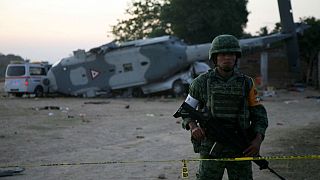 Meksika'da helikopter kazası: 13 ölü 15 yaralı