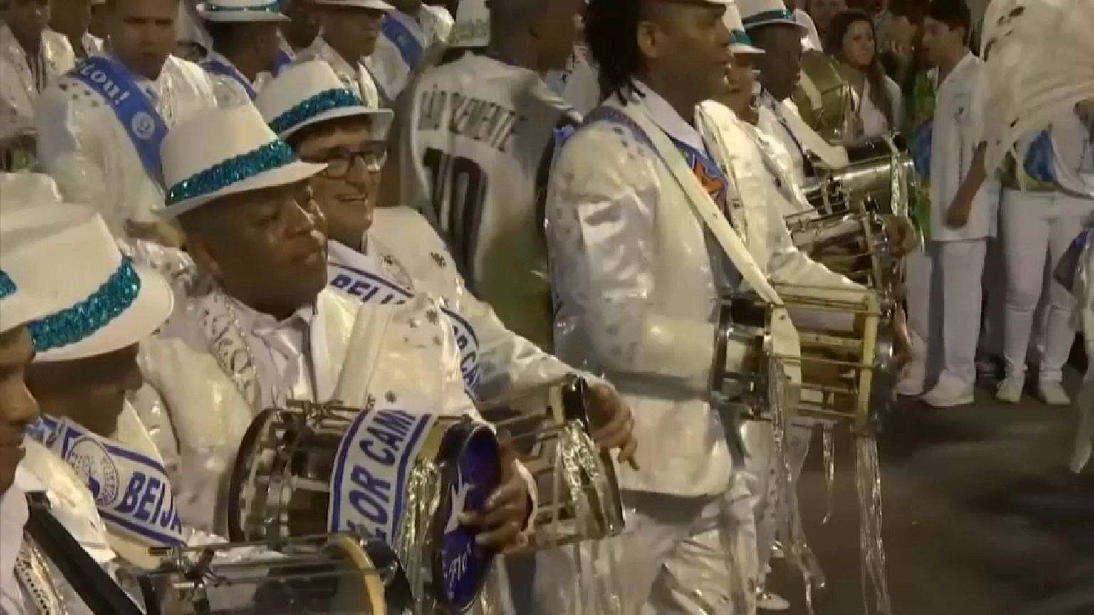 Défilé des champions au carnaval de Rio